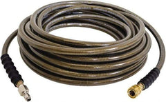 Simpson - 4,500 Max psi 2 Piece Pressure Washer Hose - 200' Long, Polyurethane, 3/8 NPT, Female & Male - Americas Industrial Supply