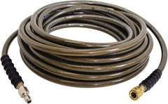 Simpson - 4,500 Max psi 2 Piece Pressure Washer Hose - 150' Long, Polyurethane, NPT, Female & Male - Americas Industrial Supply