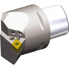 Kennametal - Right Hand Cut, Size PSC63, DN.. 1506.. & DN.. 442 Insert Compatiblity, Internal Modular Turning & Profiling Cutting Unit Head - 45mm Ctr to Cutting Edge, 65mm Head Length, Through Coolant, Series PSC - Americas Industrial Supply