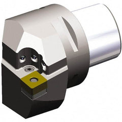 Kennametal - Left Hand Cut, Size PSC63, CN.. 432 & CN... 120408 Insert Compatiblity, Internal Modular Turning & Profiling Cutting Unit Head - 45mm Ctr to Cutting Edge, 65mm Head Length, Through Coolant, Series PSC - Americas Industrial Supply