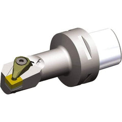 Kennametal - Left Hand Cut, Size PSC63, CN.. 432 & CN... 120408 Insert Compatiblity, Internal Modular Turning & Profiling Cutting Unit Head - 17mm Ctr to Cutting Edge, 100mm Head Length, Through Coolant, Series PSC - Americas Industrial Supply