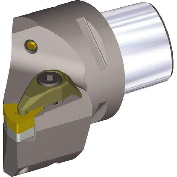 Kennametal - Left Hand Cut, Size PSC50, WN.. 0604.. & WN.. 332 Insert Compatiblity, External Modular Turning & Profiling Cutting Unit Head - 35mm Ctr to Cutting Edge, 60mm Head Length, Through Coolant, Series PSC - Americas Industrial Supply