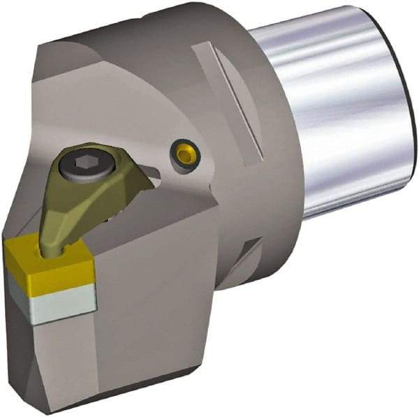 Kennametal - Left Hand Cut, Size PSC63, SN.. 190612 & SN.. 643 Insert Compatiblity, External Modular Turning & Profiling Cutting Unit Head - 35mm Ctr to Cutting Edge, 65mm Head Length, Through Coolant, Series PSC - Americas Industrial Supply