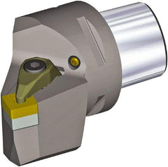 Kennametal - Right Hand Cut, Size PSC63, SN.. 190612 & SN.. 643 Insert Compatiblity, External Modular Turning & Profiling Cutting Unit Head - 35mm Ctr to Cutting Edge, 65mm Head Length, Through Coolant, Series PSC - Americas Industrial Supply