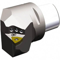 Kennametal - Left Hand Cut, Size PSC63, WN.. 0804.. & WN.. 432 Insert Compatiblity, Internal Modular Turning & Profiling Cutting Unit Head - 45mm Ctr to Cutting Edge, 65mm Head Length, Through Coolant, Series PSC - Americas Industrial Supply