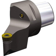 Kennametal - Left Hand Cut, Size PSC63, RC.. 2006M0 Insert Compatiblity, External Modular Turning & Profiling Cutting Unit Head - 45mm Ctr to Cutting Edge, 65mm Head Length, Through Coolant, Series PSC - Americas Industrial Supply
