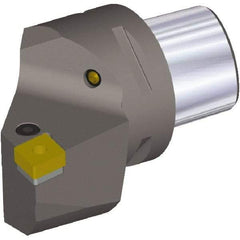 Kennametal - Left Hand Cut, Size PSC50, CN... 190612 & CN..643 Insert Compatiblity, External Modular Turning & Profiling Cutting Unit Head - 35mm Ctr to Cutting Edge, 60mm Head Length, Through Coolant, Series PSC - Americas Industrial Supply