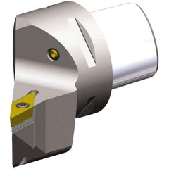 Kennametal - Right Hand Cut, Size PSC63, VB.. 1604 & VB.. 332 Insert Compatiblity, Internal Modular Turning & Profiling Cutting Unit Head - 45mm Ctr to Cutting Edge, 65mm Head Length, Through Coolant, Series PSC - Americas Industrial Supply