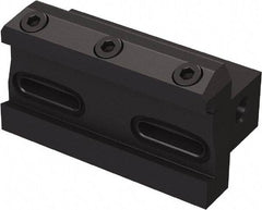 Seco - Tool Block Style 150.10-JETI, 20mm Blade Height, 95mm OAL, 32mm OAH, Indexable Cutoff Blade Tool Block - 3/4" Shank Height, 3/4" Shank Width, Reversible, Through Coolant, Series Jetstream - Americas Industrial Supply