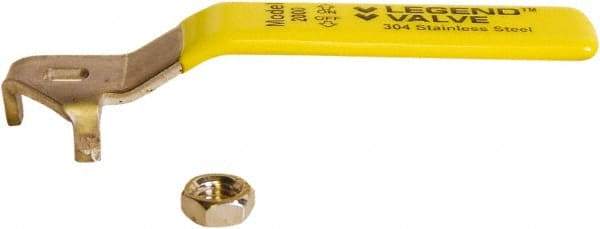 Legend Valve - Ball Valve Lever Handle - For Valves Sizes from 1-1/4" to 1-1/2" - Americas Industrial Supply