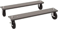 Tennsco - Steel Workbench & Workstation Caster Set - 36" Deep, Use with Tennsco Workbench - Americas Industrial Supply