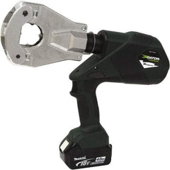 Greenlee - 6 Ton Electric Crimper - Includes Lithium-Ion Battery, Charger, Carrying Case - Americas Industrial Supply