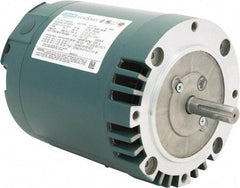 Leeson - 3/4 Max hp, 1,800 Max RPM, Premium Efficient Electric AC DC Motor - 230/460 V Input, Three Phase, 56C Frame, 5/8" Shaft Diam, C-Face Mount, ODP Enclosure - Americas Industrial Supply