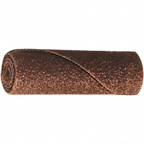 PFERD - 1" Max Roll Diam x 2" OAL, 120 Grit Aluminum Oxide Straight Cartridge Roll - 1/4" Pilot Hole Diam, Cloth Backing, 9,000 Max RPM - Americas Industrial Supply