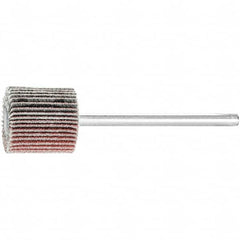 PFERD - 5/8" Diam x 5/8" Face Width, Aluminum Oxide Coated Mounted Flap Wheel - Americas Industrial Supply