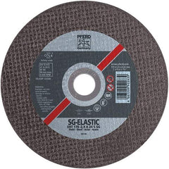 PFERD - 7" Aluminum Oxide Cutoff Wheel - 1/8" Thick, 7/8" Arbor, Use with Angle Grinders - Americas Industrial Supply
