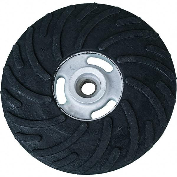 PFERD - 7" Diam Disc Backing Ribbed Backing Pad - 8,500 RPM - Americas Industrial Supply