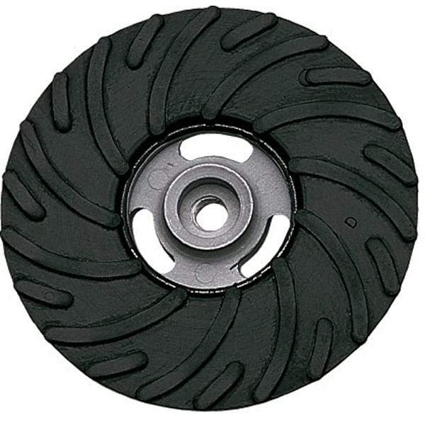 PFERD - 5" Diam Disc Backing Ribbed Backing Pad - 10,000 RPM - Americas Industrial Supply