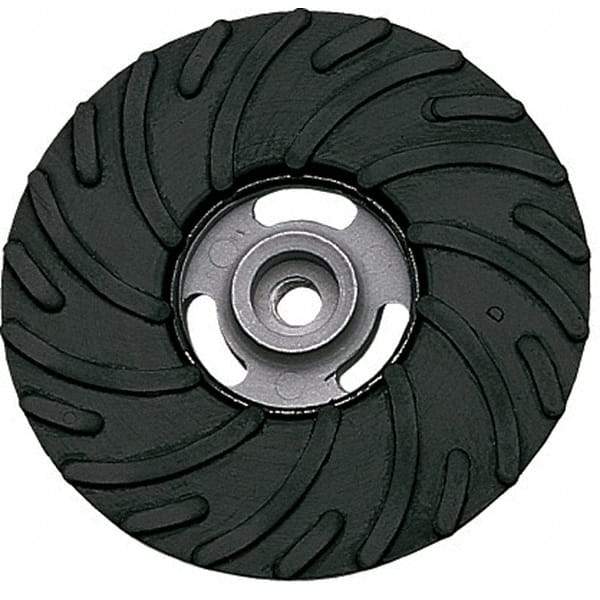PFERD - 4-1/2" Diam Disc Backing Ribbed Backing Pad - 11,000 RPM - Americas Industrial Supply