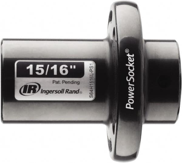 Ingersoll-Rand - 1/2" Drive 15/16" Standard Magnetic Nonsparking Universal Impact Socket - 6 Points, 3-1/10" OAL - Americas Industrial Supply
