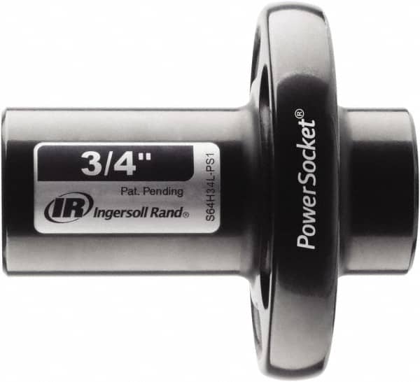 Ingersoll-Rand - 1/2" Drive 3/4" Standard Magnetic Nonsparking Universal Impact Socket - 6 Points, 3-1/10" OAL - Americas Industrial Supply