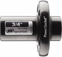 Ingersoll-Rand - 1/2" Drive 3/4" Standard Magnetic Nonsparking Universal Impact Socket - 6 Points, 3-1/10" OAL - Americas Industrial Supply