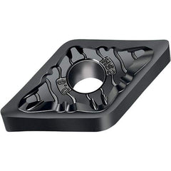 Walter - DNGG MS3 Grade WSM01 Turning Insert - TiAlN+Al2O3+(ZrN) Finish, 55° Rhombic, 12.7mm Inscr Circle, 4.76mm Thick, 0.8mm Corner Radius - Americas Industrial Supply
