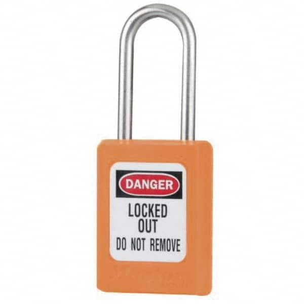 Master Lock - Lockout Padlocks Key Type: Keyed Different Key Retaining: Retaining Key - Americas Industrial Supply