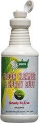 Werth Sanitary Supply - 1 Qt Plastic Bottle Floor Cleaner/Spray Buff - Use on All Types of Flooring - Americas Industrial Supply