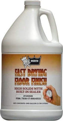 Werth Sanitary Supply - 1 Gal Plastic Bottle Floor Coating - Use on Resilient Tile, Vinyl Tile - Americas Industrial Supply