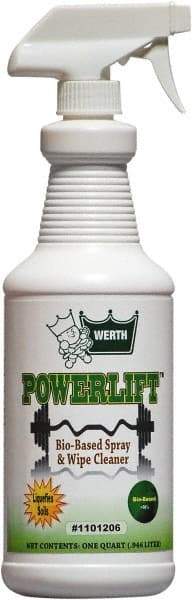 Werth Sanitary Supply - 32 oz Spray Bottle All-Purpose Cleaner - Liquid, Biodegradable, Butyl-Free, Phosphate-Free, No VOC, Water-Based, Floral - Americas Industrial Supply