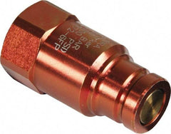 TK Simplex - 3/8 NPTF Hydraulic Hose Female Flush Face Coupler - 10,000 psi - Americas Industrial Supply