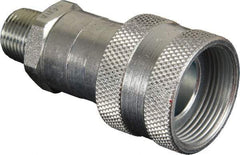 TK Simplex - 3/8 NPTF Hydraulic Hose High-Flow Male Coupler - 10,000 psi - Americas Industrial Supply