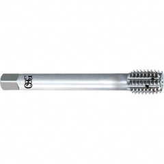OSG - M3x0.35 Metric 6H D5 Thread Limit Plug Thread Forming Tap - High Speed Steel, V Finish, 56mm OAL, 19mm Thread Length, Right Hand Thread, Series 16350 - Americas Industrial Supply