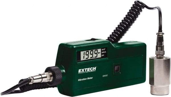 Extech - Vibration Meters Meter Type: Vibration Meter Vibration Measurement Range: 10Hz to 1500Hz - Americas Industrial Supply