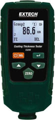 Extech - 0 to 53 mil LCD Coating Thickness Gage - For Use with Ferrous/Nonferrous Coatings - Americas Industrial Supply