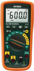 Extech - EX355, CAT III, 600 VAC/VDC, Digital True RMS Multimeter - 60 mOhm, Measures Voltage, Capacitance, Current, Frequency, Resistance, Temperature - Americas Industrial Supply