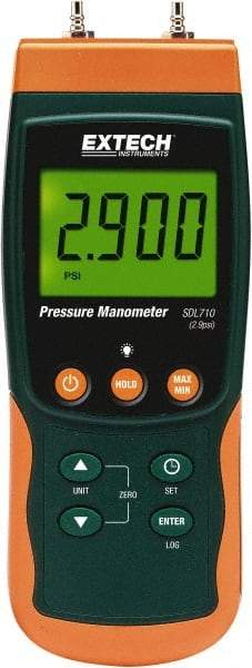 Extech - Differential Pressure Gauges & Switches Type: Differential Pressure Manometer Maximum Pressure (psi): 2.90 - Americas Industrial Supply