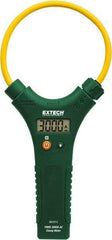 Extech - MA3010, CAT IV, Digital True RMS Clamp Meter with 10" Flex Jaws - 3000 AC Amps, Measures Current - Americas Industrial Supply