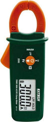 Extech - MA145, CAT III, Digital True RMS Clamp Meter with 0.8" Clamp On Jaws - 300 AC/DC Amps, Measures Current - Americas Industrial Supply