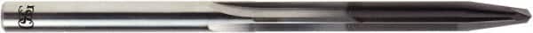 OSG - 2.5mm Reamer Diam, 0.573" Flute Length, Combo Drill & Reamer - 3" OAL, Right Hand Cut, Carbide, Diamond Finish - Americas Industrial Supply