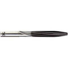 OSG - 1/2", 130° Point, Solid Carbide Straight Flute Drill Bit - Americas Industrial Supply