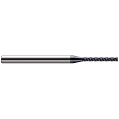 Harvey Tool - Corner Radius & Corner Chamfer End Mills; Mill Diameter (mm): 0.80 ; Mill Diameter (Inch): 1/32 ; Mill Diameter (Decimal Inch): 0.0310 ; End Type: Corner Radius ; Corner Radius (mm): 0.20 ; Corner Radius (Decimal Inch): 0.0080 - Exact Industrial Supply