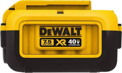 DeWALT - 40 Volt Lithium-Ion Power Tool Battery - 7.5 Ahr Capacity, 170 min Charge Time, Series 40V Max - Americas Industrial Supply