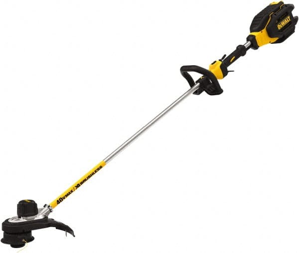 DeWALT - Battery String Trimmer - 15" Cutting Width, 40 Volts - Americas Industrial Supply