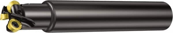 Sandvik Coromant - 32mm Cutting Diam, 5mm Max Depth of Cut, 32mm Diam Cylindrical Shank, Indexable Copy End Mill - Screw Holding Method, 600-1045 Insert Style, 600..Axx Toolholder, Through Coolant - Americas Industrial Supply