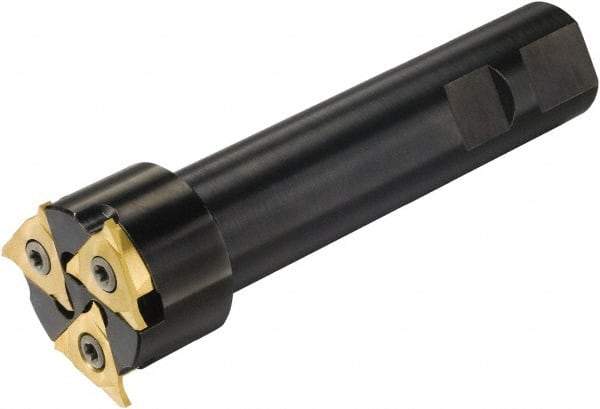 Sandvik Coromant - Shank Connection, 0.1181" Depth of Cut, 39mm Cutter Diam, 2 Tooth Indexable Slotting Cutter - 3/4" Shank Diam, A328-B Toolholder, 328R13-... Insert, Right Hand Cutting Direction - Americas Industrial Supply