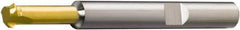 Sandvik Coromant - 326-CH Grade 1025 Carbide Chamfer Milling Tip Insert - TiCN/TiN Finish, 3 Flutes, 5.8mm Cutting Diam, 0.6mm Depth of Cut, 0° Helix - Americas Industrial Supply