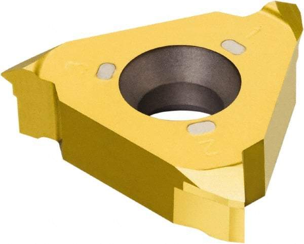 Sandvik Coromant - 5.5mm Pitch, Internal Thread, Metric Standard, 328 1025 Grade Thread Mill Insert - Carbide, TiAlN+TiN Coating - Americas Industrial Supply