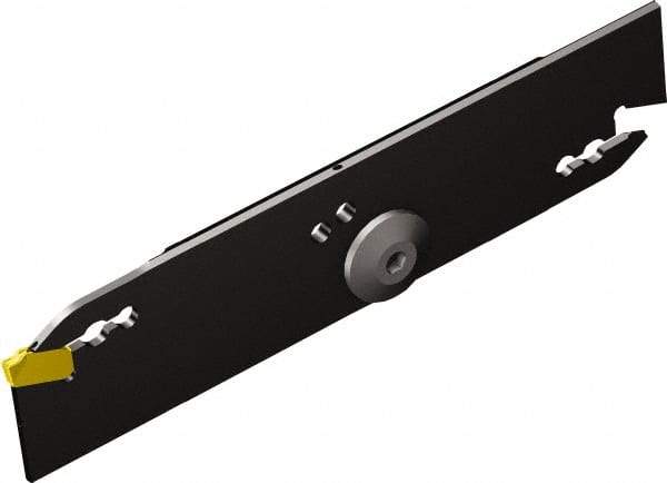 Sandvik Coromant - 26mm Max Depth of Cut, Right Hand Cut, Indexable Grooving Blade - 2.6mm Insert Width, E Seat Size, QD-N/R/L2..C..D Insert Style, Series CoroCut QD - Americas Industrial Supply